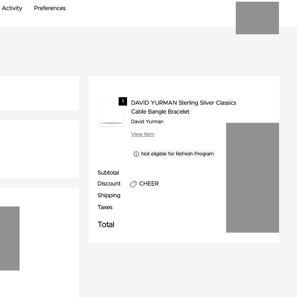 David Yurman Sterling Silver Classics Cable Bangle Bracelet - Picture 14 of 14